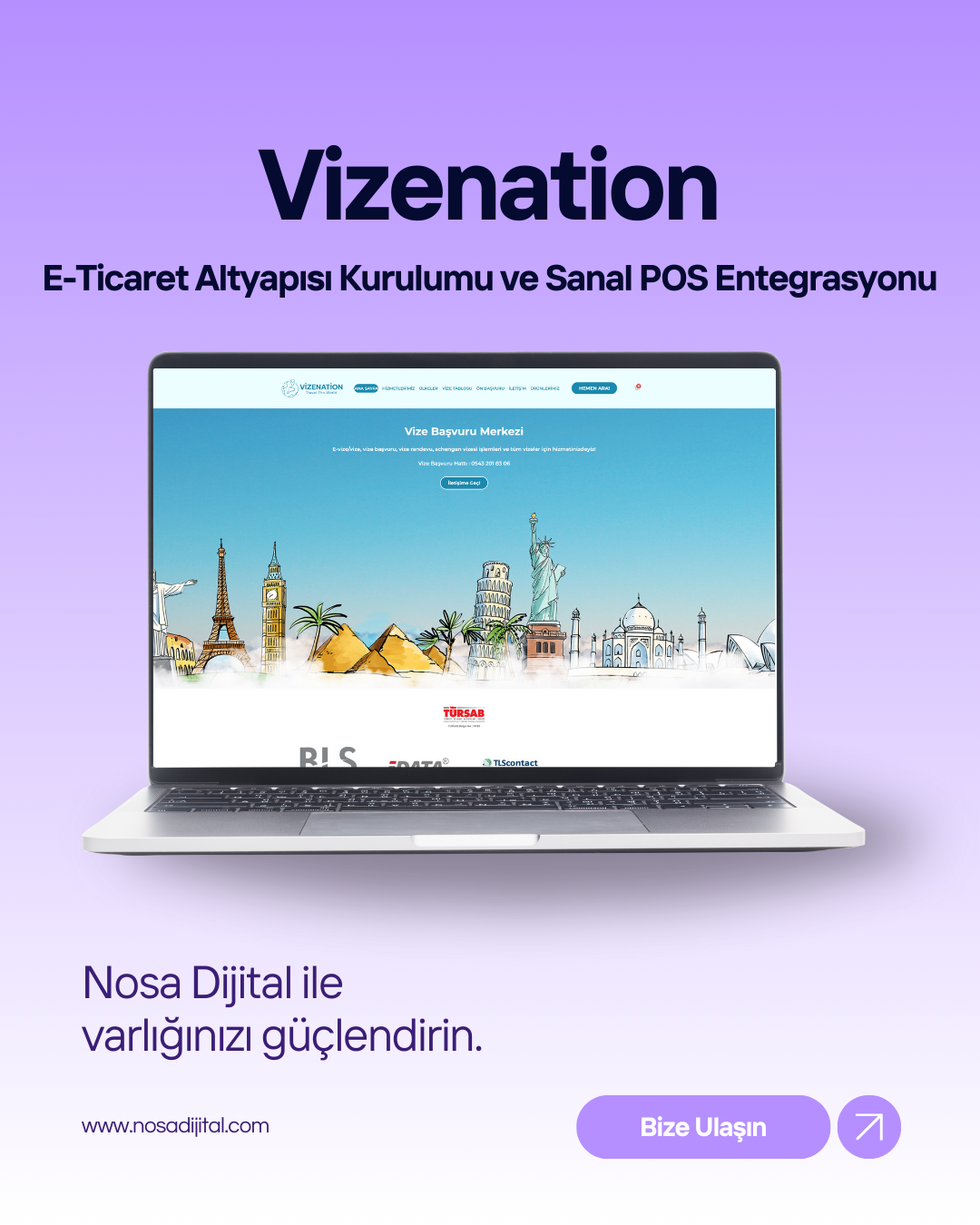 Vizenation Hizmet Süreci