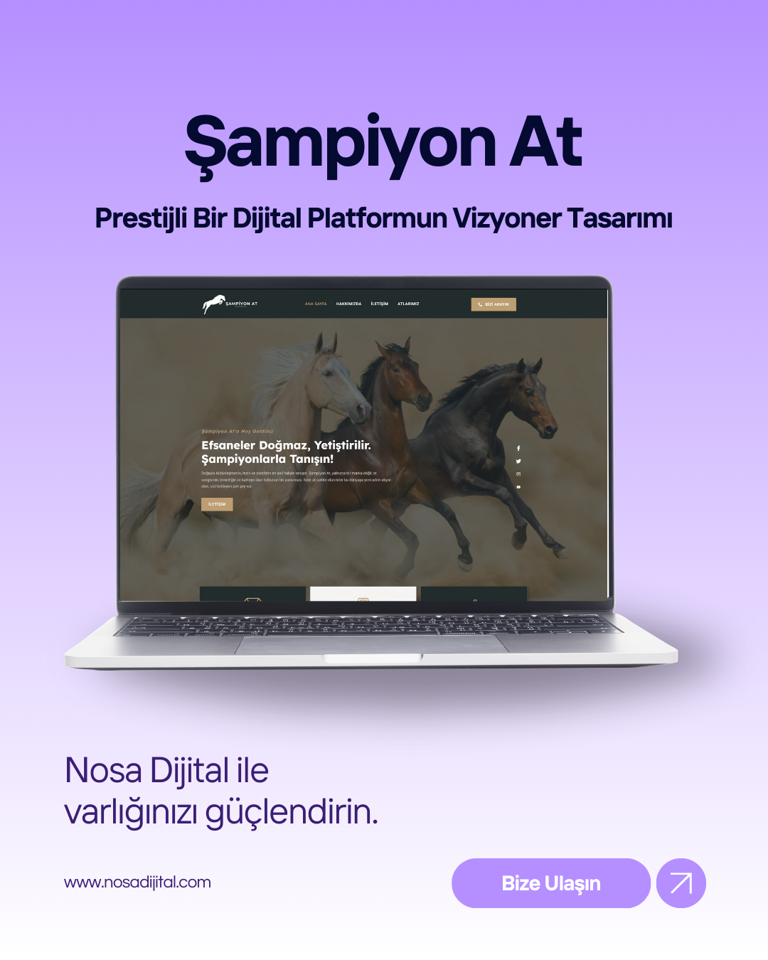 Purple and White Gradient Business Marketing Presentation Device Mockup Instagram Post (4)