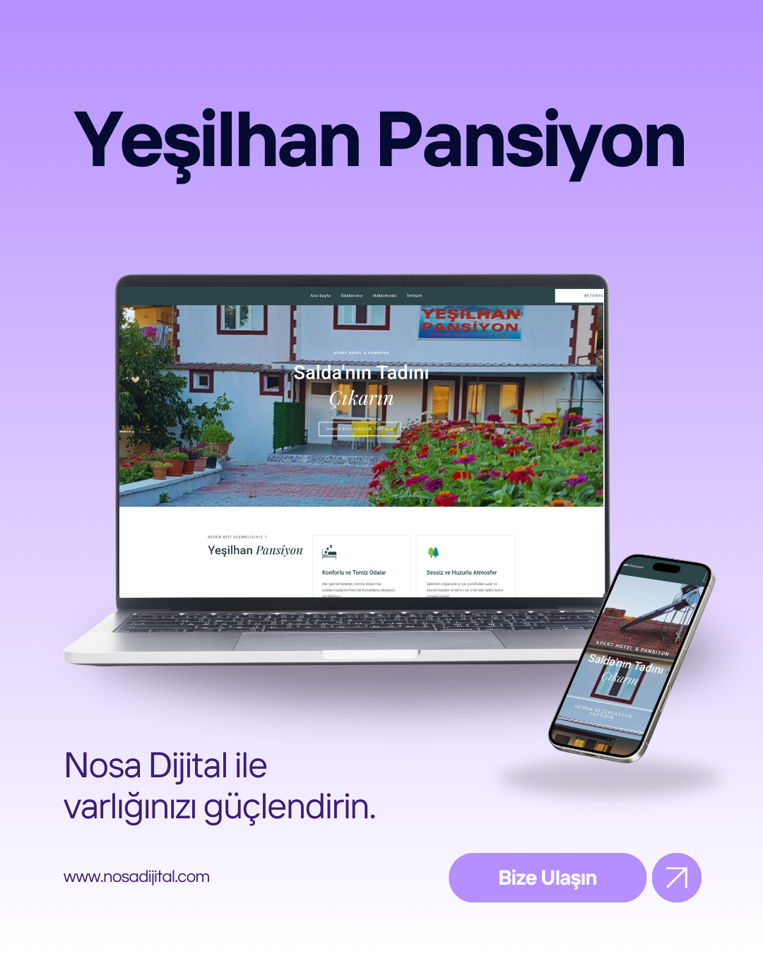 Yeşilhan Pansiyon Hizmet Süreci